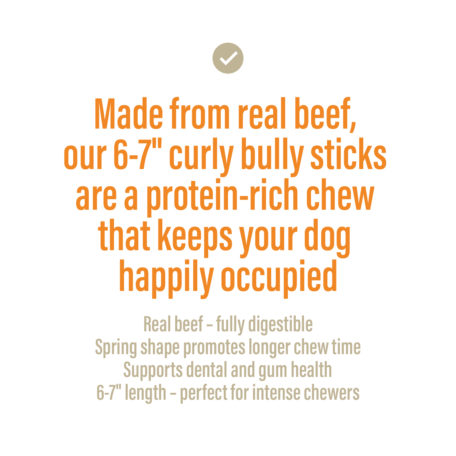 Bully Spring Chews for Dogs – 6-7