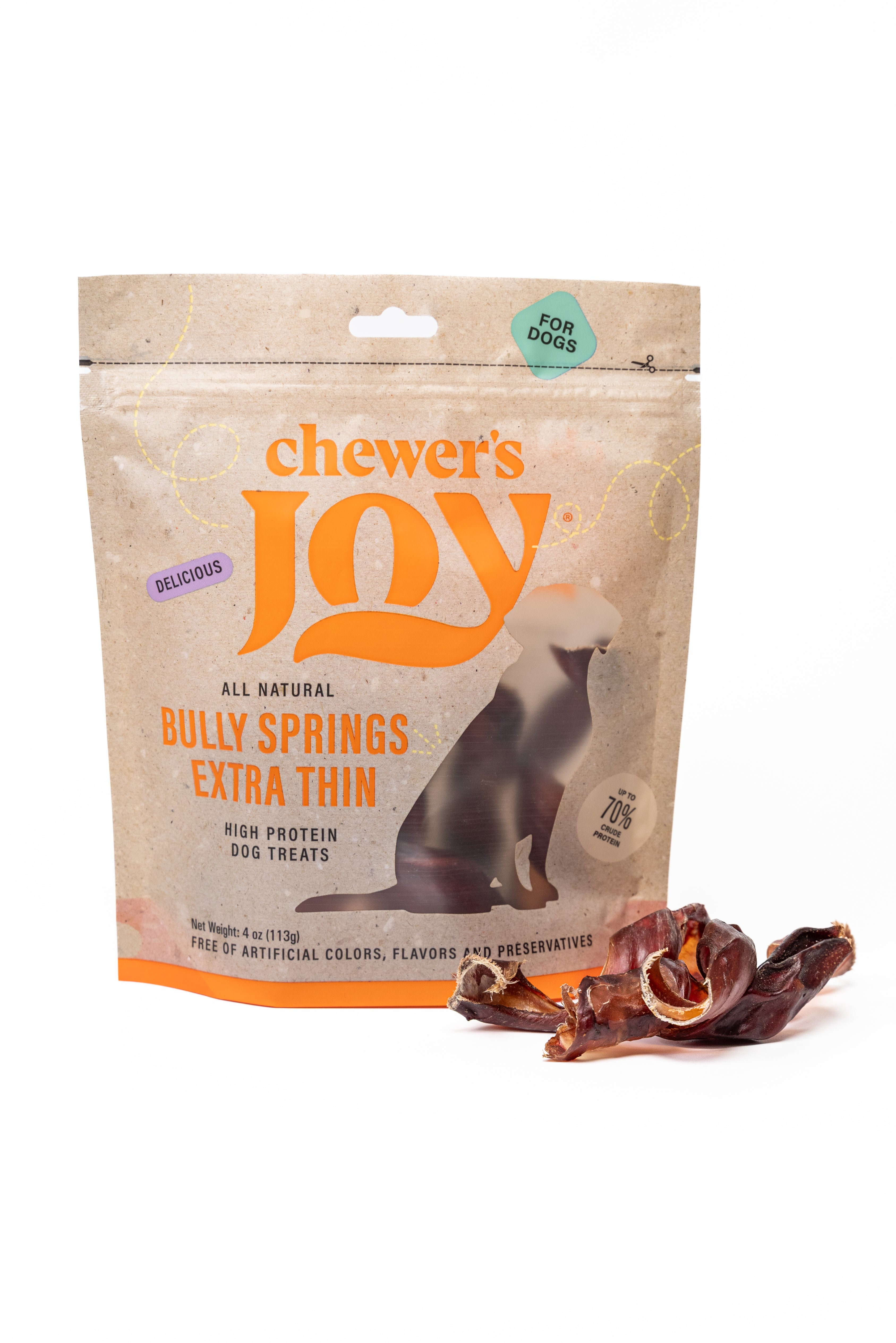 Bully Spring Extra Thin for Dogs (4oz)