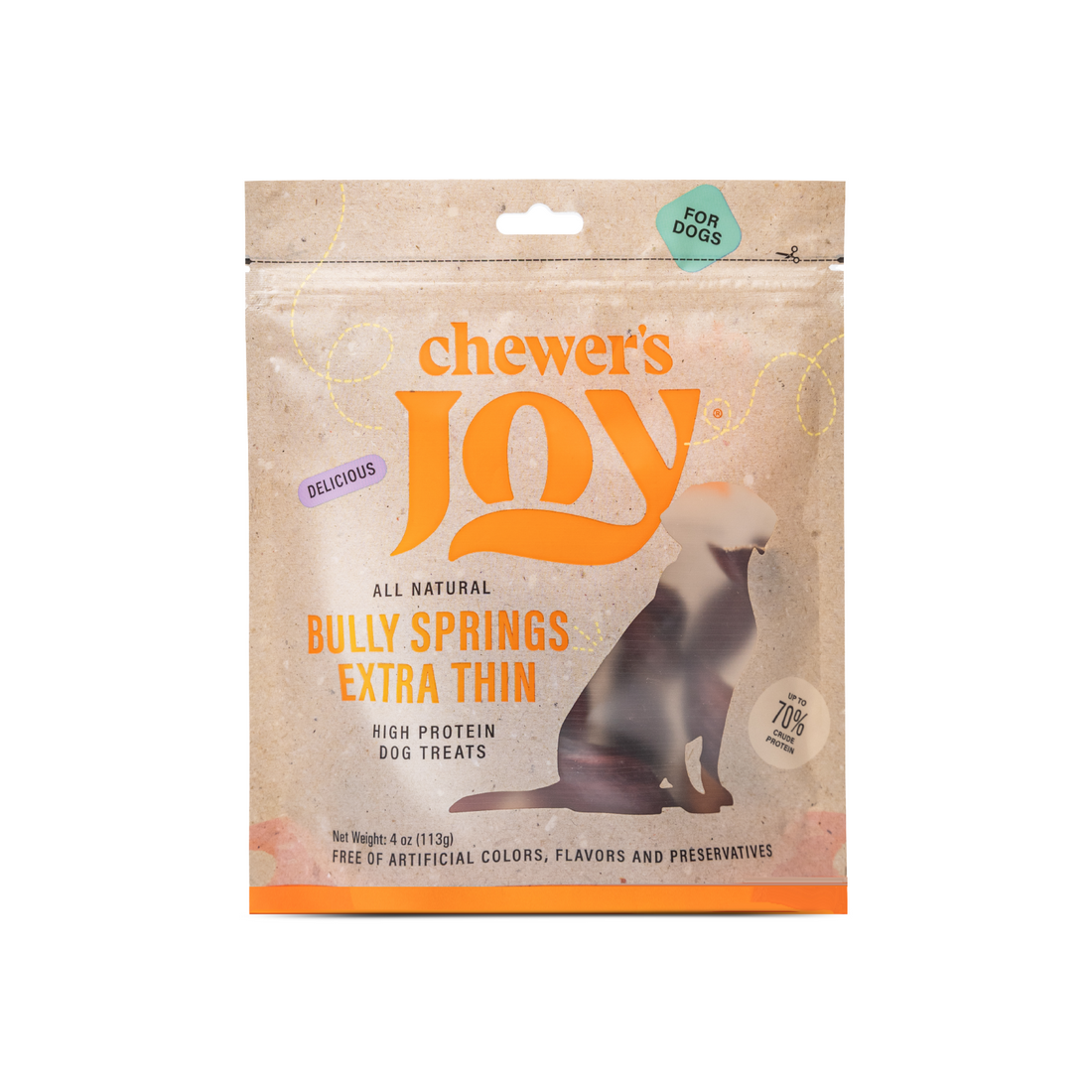 Bully Spring Extra Thin for Dogs (4oz)