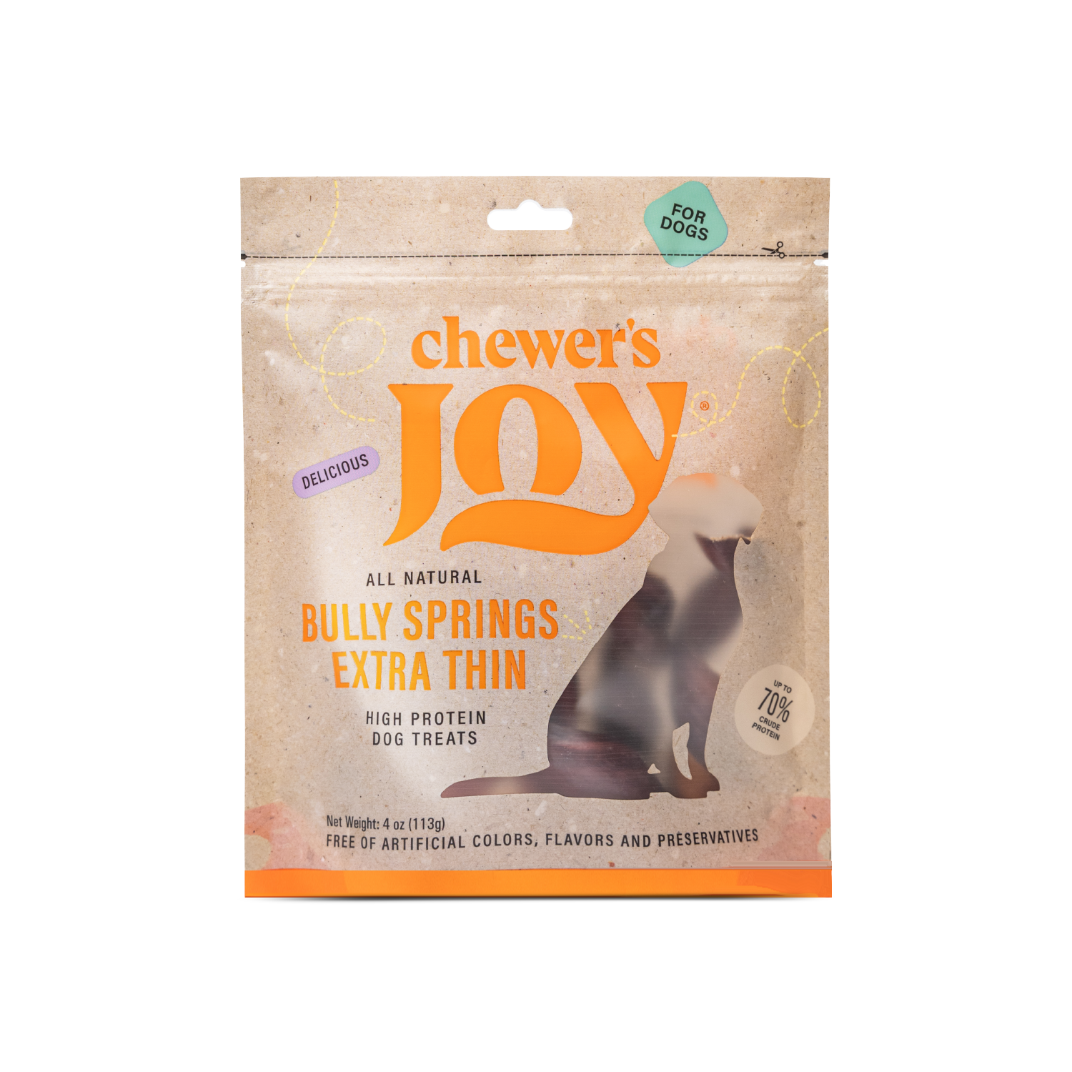 Bully Spring Extra Thin for Dogs (4oz)