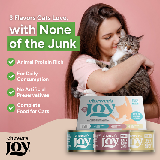 Variety Pack Dinner for Cats – 3 Flavors