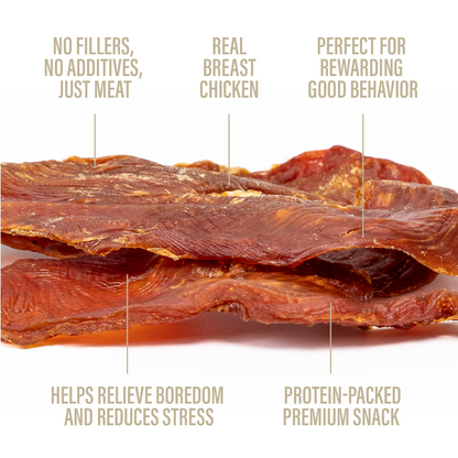 Chicken Jerky – 100% Real Meat Treats (1LB)