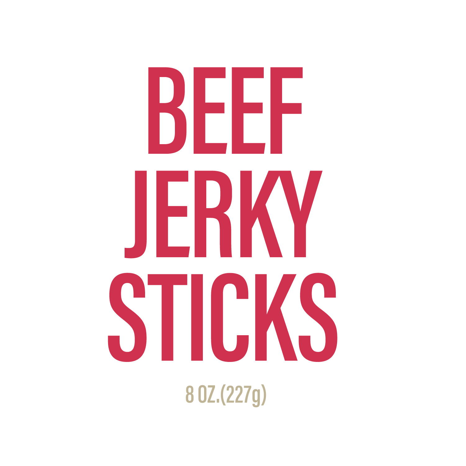Beef Jerky Sticks for Dogs – 5-6