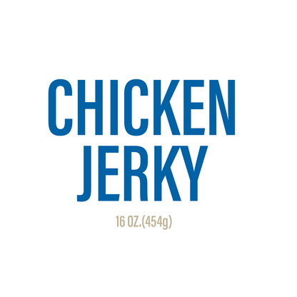 Chicken Jerky – 100% Real Meat Treats (1LB)