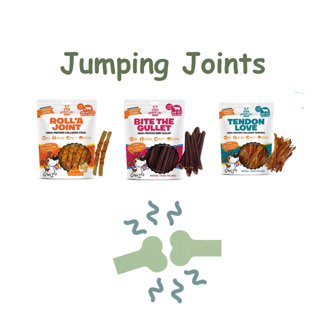 Jumping joint dog treats bundle