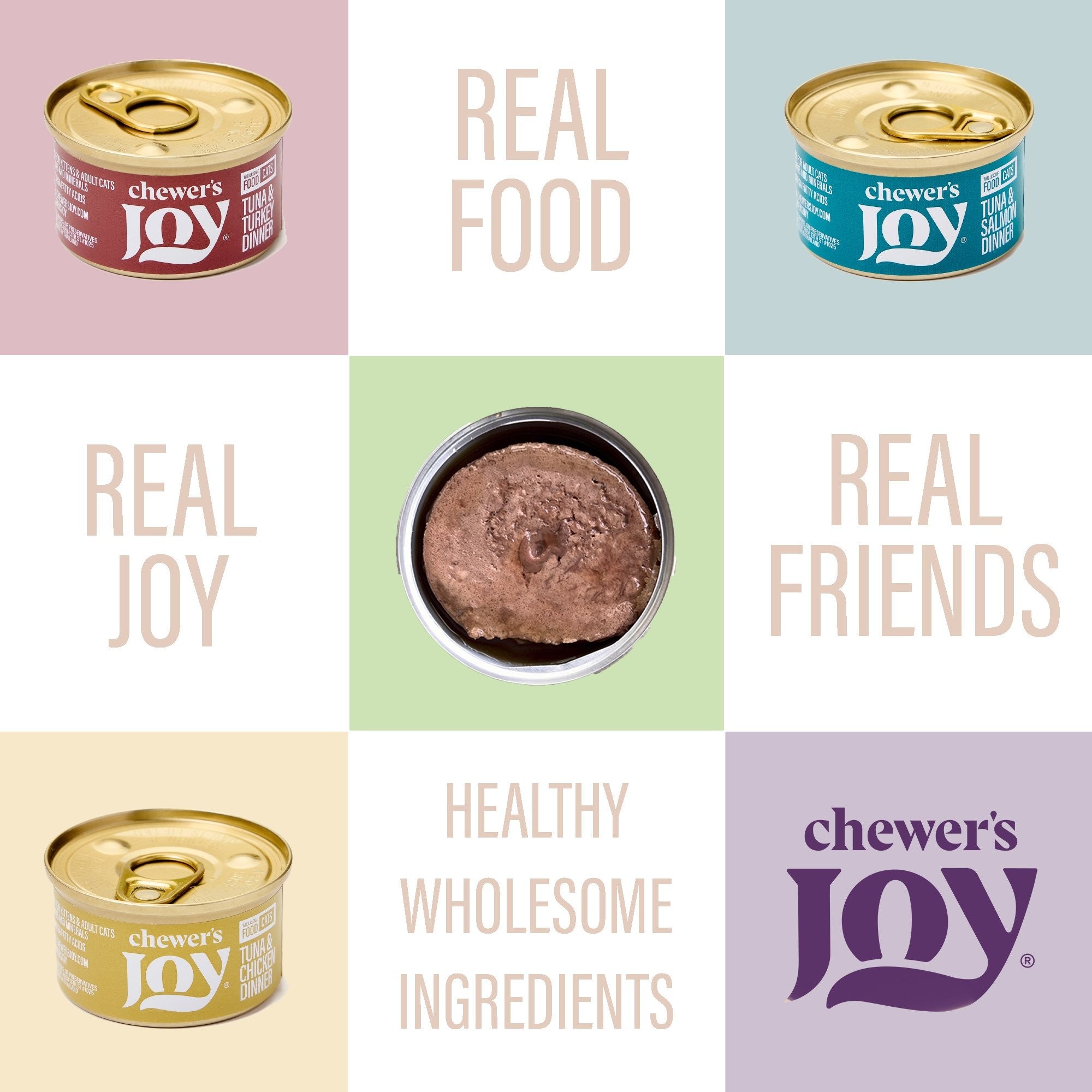 Variety Pack Dinner for Cats – 3 Flavors