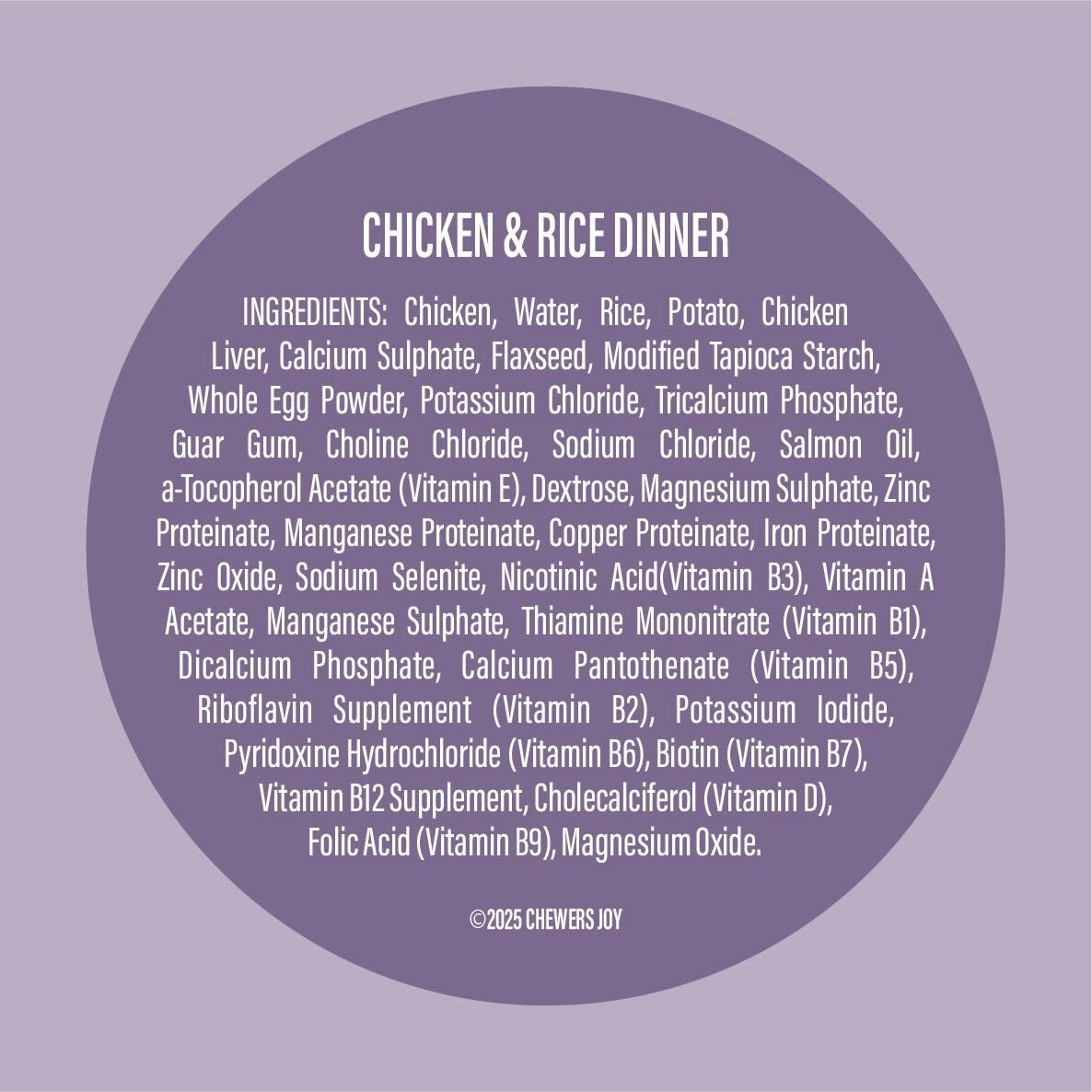 Variety Pack Dinner for Dogs – 4 Flavors