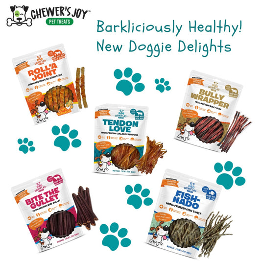 Pawsome Sampler Delight Dog Treats - All Natural and Full of Benefits. Tail Wagging Taste Guaranteed!