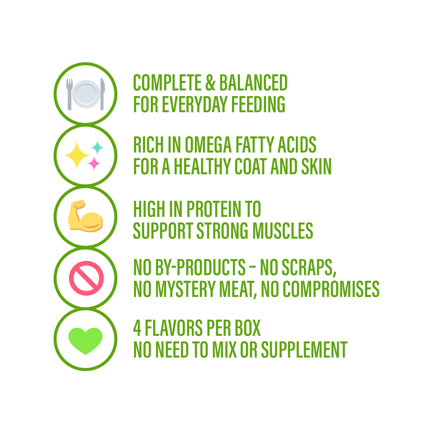 Variety Pack Dinner for Dogs – 4 Flavors