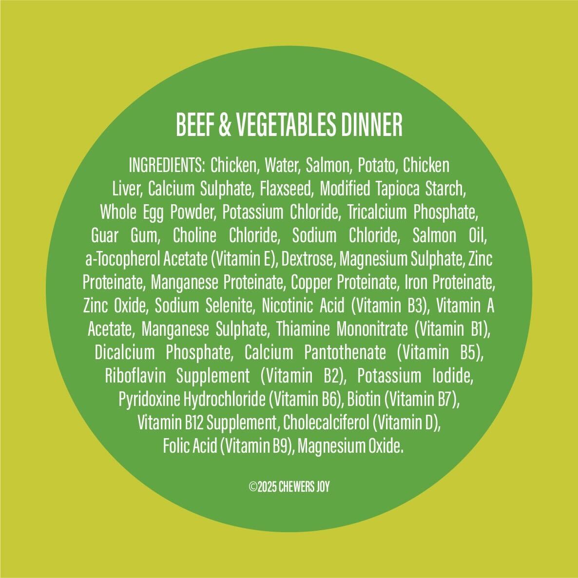 Variety Pack Dinner for Dogs – 4 Flavors