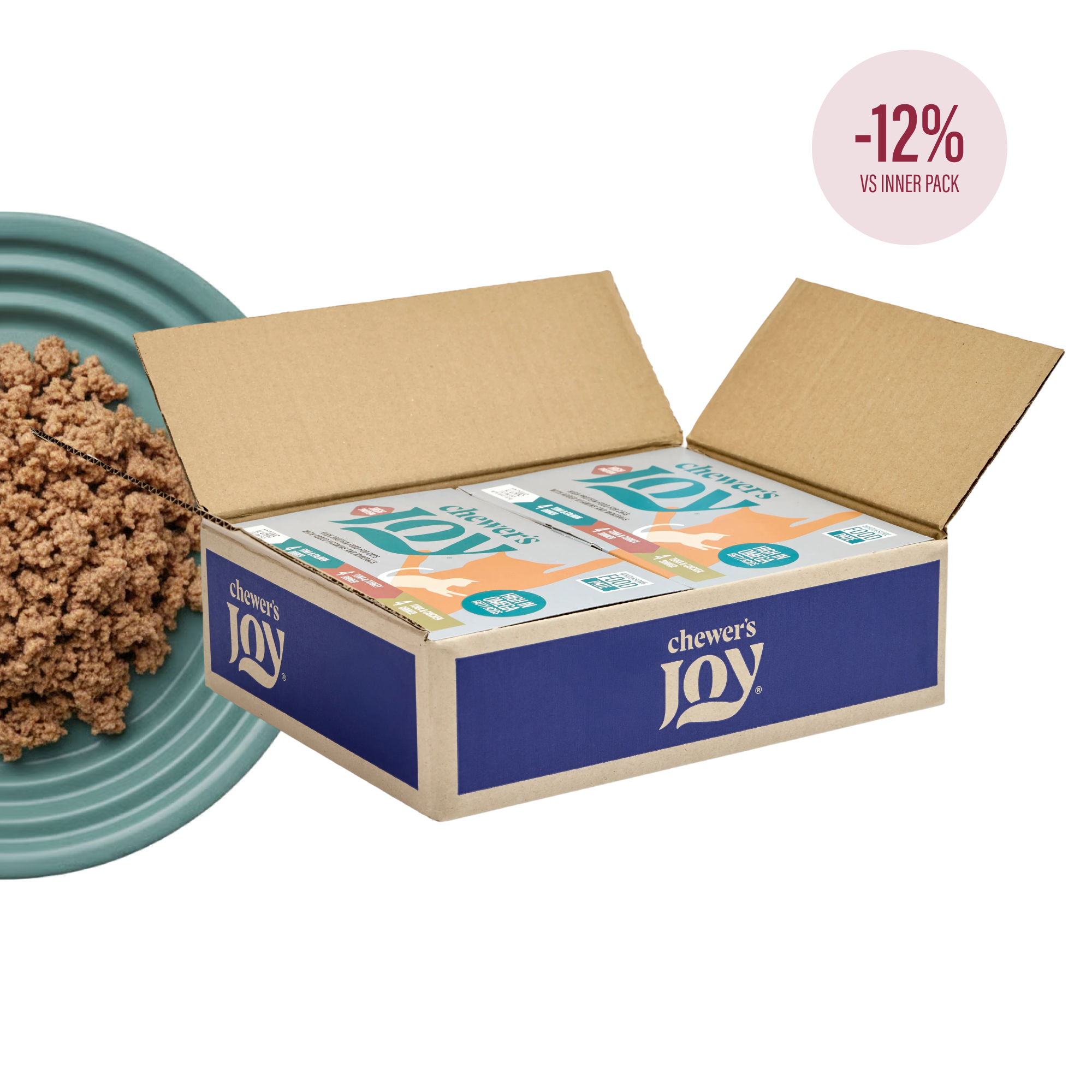 Variety Pack Dinner for Cats – 3 Flavors